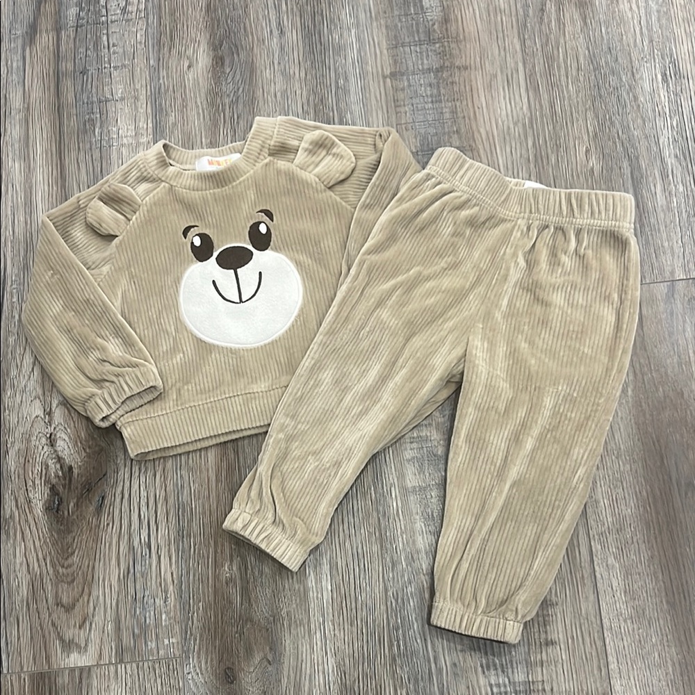 Soft Teddy Bear Two Piece Set